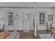 Bright entryway featuring hardwood floors and ample natural light at 3 Maple St, Raleigh, NC 27610