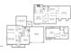 Detailed floor plan showcasing the layout of the home's three floors and room dimensions at 307 Parkmeadow Dr, Cary, NC 27519