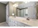 Bathroom featuring white vanity and white sink at 3908 Yateswood Ct, Raleigh, NC 27603