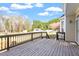 Spacious wooden deck with backyard views, perfect for entertaining at 3908 Yateswood Ct, Raleigh, NC 27603