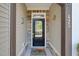 Inviting front door with decorative accents and a welcoming entrance at 425 Summit Trail Dr, Hillsborough, NC 27278