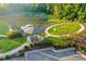 Community park and picnic area with walking paths and open green space near neighborhood at 425 Summit Trail Dr, Hillsborough, NC 27278