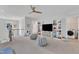 Spacious bonus room perfect for lounging or playing with toys at 4905 Abundance Ave, Raleigh, NC 27616