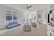 Bright and spacious bonus room with neutral colors, perfect for relaxing at 4905 Abundance Ave, Raleigh, NC 27616