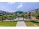 A gated community garden offers residents an area to plant and grow their own vegetables, herbs, and flowers at 4905 Abundance Ave, Raleigh, NC 27616