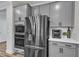 Stainless steel refrigerator and oven at 4905 Abundance Ave, Raleigh, NC 27616