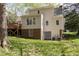 View of the back exterior with the deck at 520 Tall Oaks Dr, Durham, NC 27713