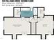 Second floor layout at 520 Tall Oaks Dr, Durham, NC 27713