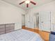Bedroom boasting hardwood floors and plenty of closet space at 642 Bear Tree Creek, Chapel Hill, NC 27517