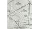 Plat map showcasing 10 acres of land with pond and wetland areas at 0006 Tallulah Loop Lane, Cedar Grove, NC 27231