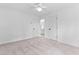 Neutral bedroom with access to an ensuite bathroom and closet at 101 Preston Arbor Ln, Cary, NC 27513