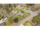 The property has mature trees and landscaping, providing privacy and shade at 101 W Thorndale Dr, Oxford, NC 27565