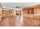 Spacious living area featuring an open layout with hardwood floors and natural light at 1149 Us-701 Hwy, Four Oaks, NC 27524
