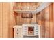 Custom pantry with countertops, drawers, shelves, and decorative baskets at 1149 Us-701 Hwy, Four Oaks, NC 27524