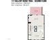 Second floor floorplan featuring living room, dining area, bathroom and eat-in kitchen spaces at 117 Gallent Hedge Trl, Apex, NC 27539