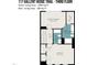 Third floor floorplan featuring primary bedroom, primary bathroom, bedroom and bathroom spaces at 117 Gallent Hedge Trl, Apex, NC 27539