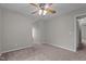 Bedroom features neutral walls and carpet flooring at 120 Stillmeadow Dr, Louisburg, NC 27549