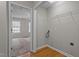 Laundry room area with a wire rack at 120 Stillmeadow Dr, Louisburg, NC 27549