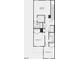 Upstairs floor plan includes primary bedroom, bath, bedrooms 2 and 3, and laundry at 158 Parker Ln, Mebane, NC 27302