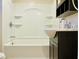 Bathroom featuring a tub, shower, vanity and modern fixtures at 1716 Turner St, Roxboro, NC 27573