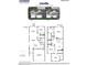 Detailed floor plan layout including room dimensions and placement of key features at 2322 Sugar Cone Way, Fuquay Varina, NC 27526
