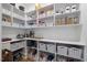 Large walk-in pantry with custom shelving and storage for all your kitchen essentials at 3513 Bellevue Rd, Raleigh, NC 27609