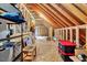 Spacious unfinished attic ready to be transformed into a custom living space or ample storage area at 4304 S Greg Allen Way, Oxford, NC 27565