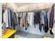 Walk-in closet with clothing racks and shelving for ample storage at 501 Willard Woods Dr, Wendell, NC 27591