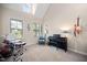 Music room with natural light and instruments at 556 Rolling Meadows Dr, Clayton, NC 27527