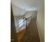 Hallway with view of downstairs living area at 66 Saddle Ln, Lillington, NC 27546