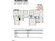 Detailed floor plan showcasing the layout of this 2398 square foot home at 756 Rockville Rd, Wake Forest, NC 27587