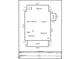 First floor plan showing kitchen, living spaces, bathroom, bedrooms, and porch dimensions at 8175 Nc 27 E, Coats, NC 27521