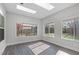 Sunlit sun room with skylights, multiple windows, and plenty of natural light at 8812 Forester Ln, Apex, NC 27539
