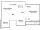 Upper level floor plan displays primary bedroom with bathroom, laundry, and 3 additional bedrooms at 103 Caymus Ct, Cary, NC 27519