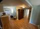 Kitchen featuring laminate flooring and open space; potential for customization and modern upgrades at 104 N 16Th St, Erwin, NC 28339