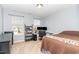 Comfortable bedroom featuring a neutral color scheme and plenty of space at 1109 Forest Willow Ln, Morrisville, NC 27560