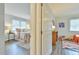Bright bedroom with colorful bedding and window bringing in natural light at 116 Crawford Rd, Hillsborough, NC 27278