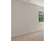 Bedroom with neutral carpet and ample light from the window at 125 Pisgah St, Sanford, NC 27330