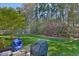 Spacious backyard with lush greenery, offering a peaceful retreat and outdoor enjoyment at 1914 Woodsdale Dr, Durham, NC 27703