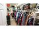 Well-organized walk-in closet with ample storage space for clothes and accessories at 201 Blithe Pl, Morrisville, NC 27560