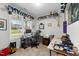Bright office space with natural light and golf-themed decor at 295 Springtooth Dr, Zebulon, NC 27597
