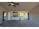 The home has an open layout to the kitchen with modern lighting and spacious areas for furniture placement at 48 Pate Landing Dr, Selma, NC 27576