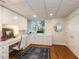 This office has hardwood floors, natural light and built-in storage solutions at 4912 Sunset Forest Cir, Holly Springs, NC 27540