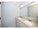 Bathroom featuring double sinks with granite countertops at 518 Ranch Farm Rd, Raleigh, NC 27603