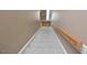 Carpeted stairway leading to the lower level of the home at 600 Old Farm Rd Rd, Graham, NC 27253