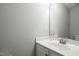 Clean, well-lit bathroom featuring a white vanity and ample counter space at 616 Branchview Dr, Durham, NC 27713