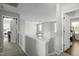Bright and airy loft space with neutral walls and carpet, providing a versatile living area at 616 Branchview Dr, Durham, NC 27713