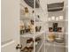 Walk-in pantry with wire shelving that provides an organized storage solution at 752 Swim Cave Ln, Wendell, NC 27591