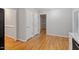 Dining area with hardwood floors, multiple closets and neutral walls at 903 Norwood Lane Ln, Apex, NC 27502