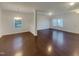 Expansive living room with pristine finishes, recessed lighting and ample room for entertaining at 91 Paige Stone Way, Angier, NC 27501